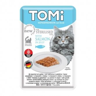 Tomi Somonlu ve Alabalıklı Yetişkin 85 gr Kedi Maması kullananlar yorumlar